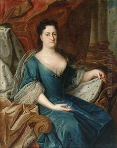 Portrait of Elisabeth Sophie Marie of Schleswig-Holstein-Norburg, misidentified with Melusine von der Schulenburg Portrait of Elisabeth Sophie Marie of Schleswig-Holstein-Norburg, misidentified with Melusine von der Schulenburg