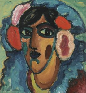 Infantin (Spanierin) by Alexei Jawlensky