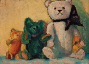 Die Barenfamilie by Alexei Jawlensky