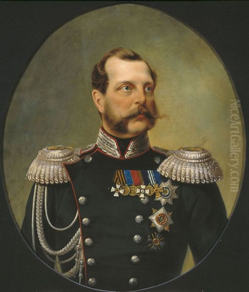 Portrait ofAlexander II of Russia - view 1