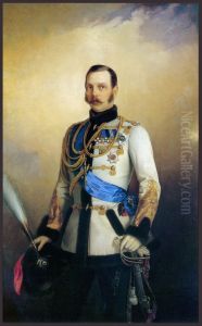 Alexander II of Russia(1818-1881) by Nikolay Lavrov