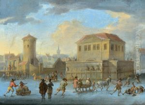 Merrymaking on the ice
