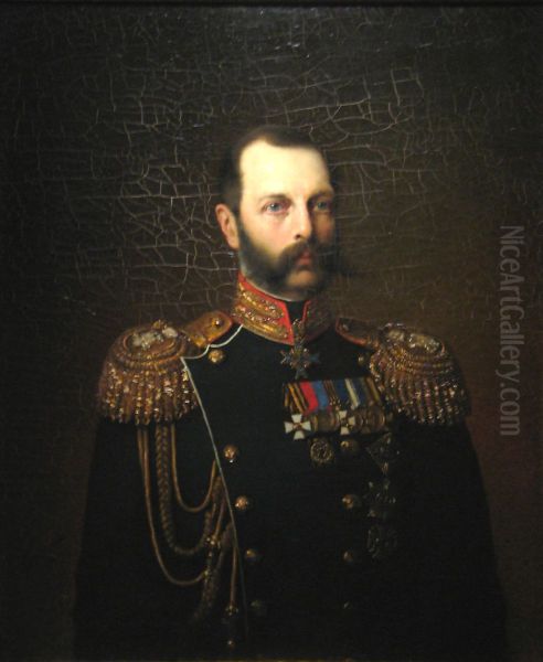 Portrait of Emperor Alexander II. 1874. GIM - view 1