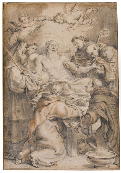 The Death of St. Anthony Abbot - view 1