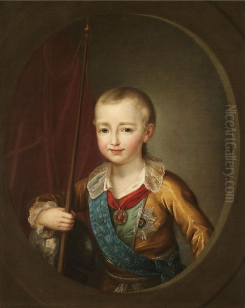 Alexander I as child - view 1