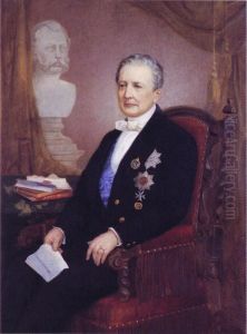 Ministerivaltiosihteeri Alexander Armfelt, Helsingin yliopiston tilaama muotokuva.