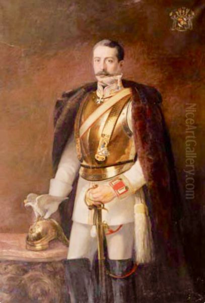 Alexander Otto Hugo Wladimir Furst zu Munster von Derneburg, Ledenburg etc. (1858-1922), royal Prussian major a la suite and of legal profession. - view 1