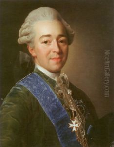 Alexandr Kurakin by Alexander Roslin