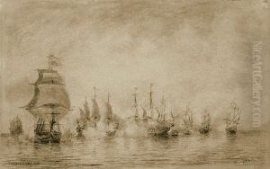 A Sea Battle by Alexey Bogolyubov