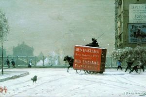 Winter in Paris by Alexey Bogolyubov