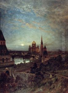 Evening in Moscow by Alexey Bogolyubov
