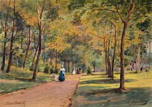 Bois de Boulogne by Alexey Bogolyubov