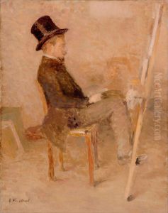 Le peintre Marc Mouclier Le peintre Marc Mouclier