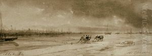Barge Haulers by Alexey Bogolyubov