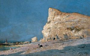 Cliffs at Fecamp by Alexey Bogolyubov