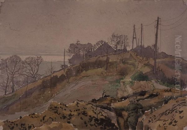 A Machine Gun Position in Germany - view 1