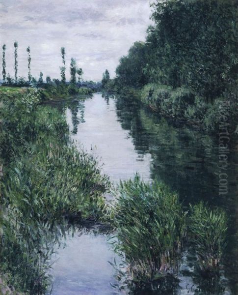Le petit bras de la Seine a Argenteuil - view 1
