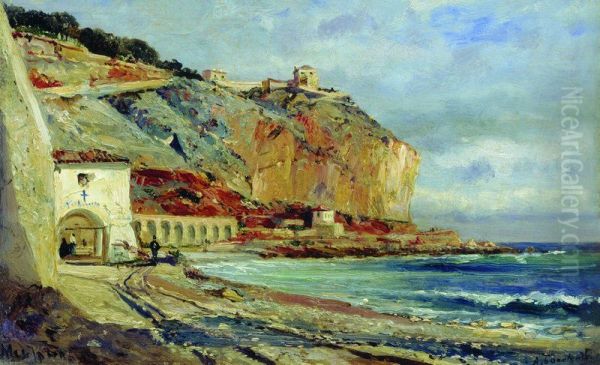 Coast of Menton - view 1