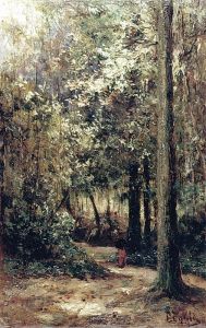 Grove in Ecouen by Alexey Bogolyubov