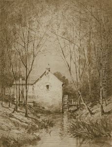 The Watermill in Veules by Alexey Bogolyubov
