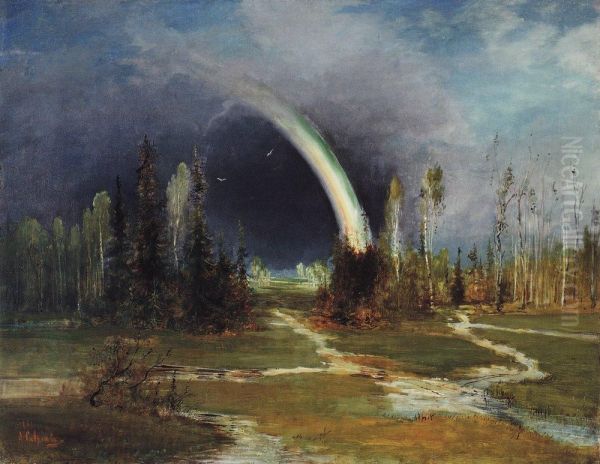 Landscape with a Rainbow - view 1