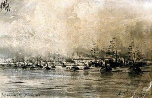 Kronstadt by Alexey Bogolyubov