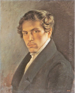 Portrait of the Artist A. Alexeyev. Portrait of the Artist A. Alexeyev.