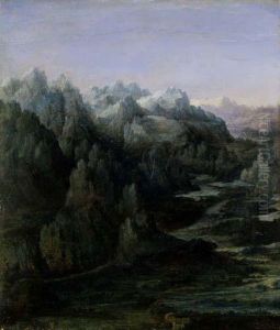 Mountain Range by Albrecht Altdorfer