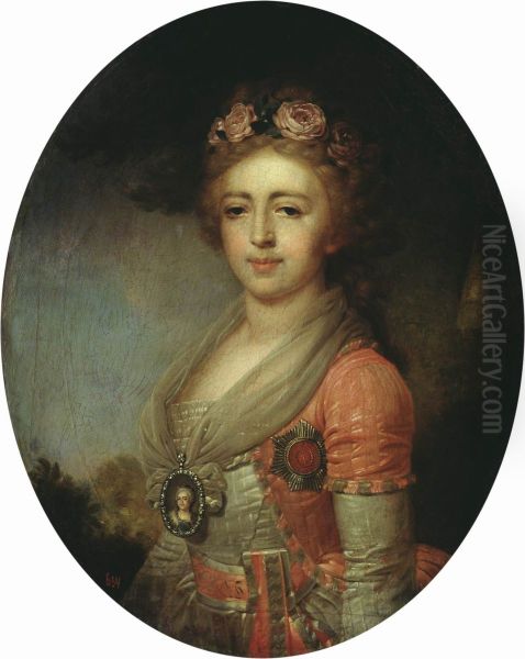 Portrait ofGrand Duchess Alexandra Pavlovna of Russia(1783-1801) - view 1