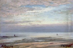 Treport. Morning by Alexey Bogolyubov