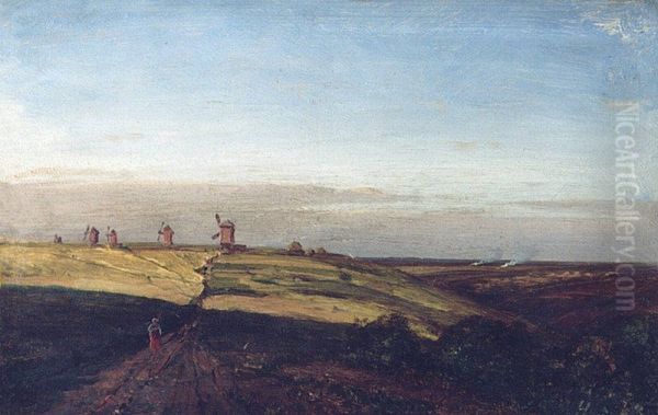 Windmills in Ablyazovo - view 1