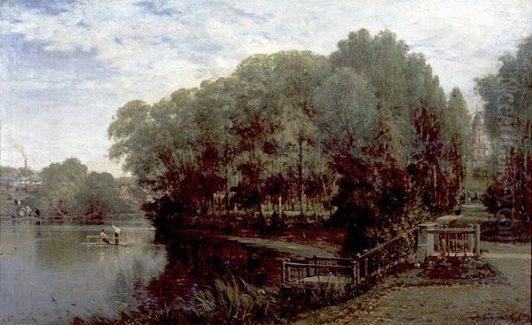 Zhukov Pond in Moscow - view 1