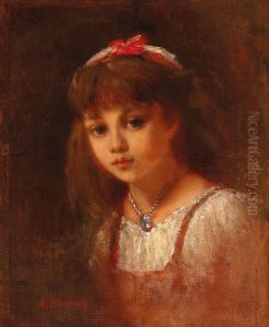 Young Girl with Rock Crystal Jewellery