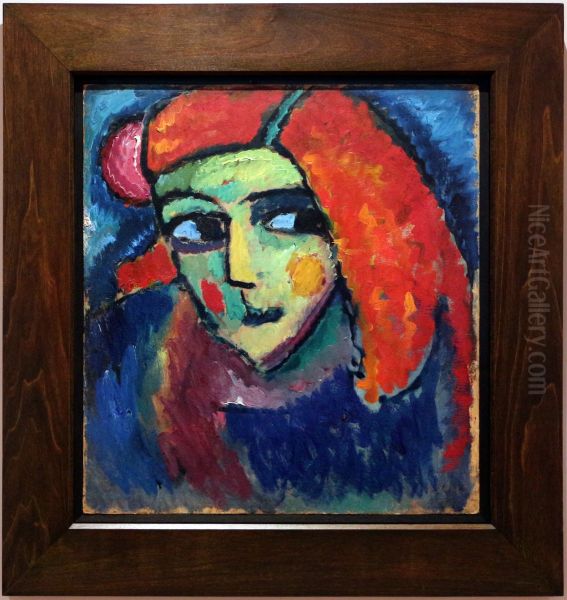 donna pallida con capelli rossi - view 1