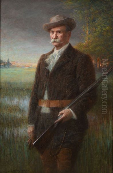 Henry Vasnier en tenue de chasse - view 1