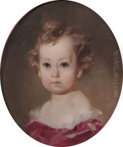 Alexandr Vladimirovich Baryatinsky (1848-1910) as child by Ivan Makarov
