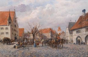 The Town Under Siege by Alfred Friedlander