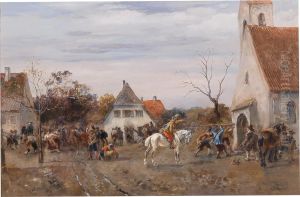 Looting by Alfred Friedlander