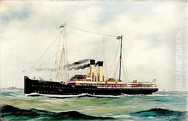 The Steam Vessel 'St Petersburg' - view 1