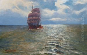 Dreimaster by Alfred Jensen