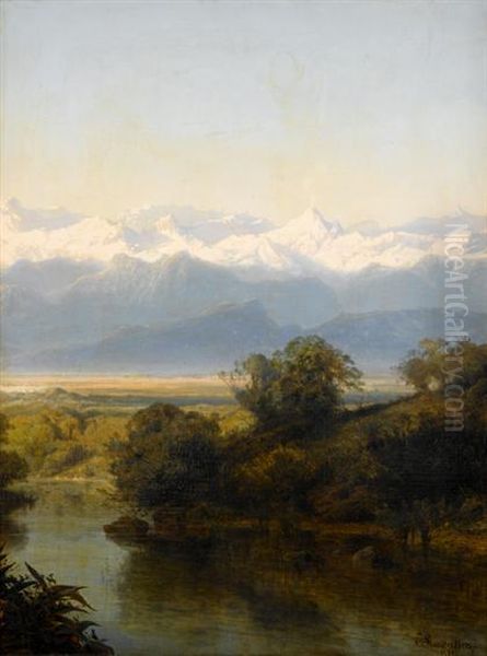 Landscape With Volcano - view 1