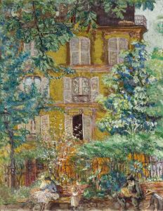 Le square by Jean-Edouard Vuillard