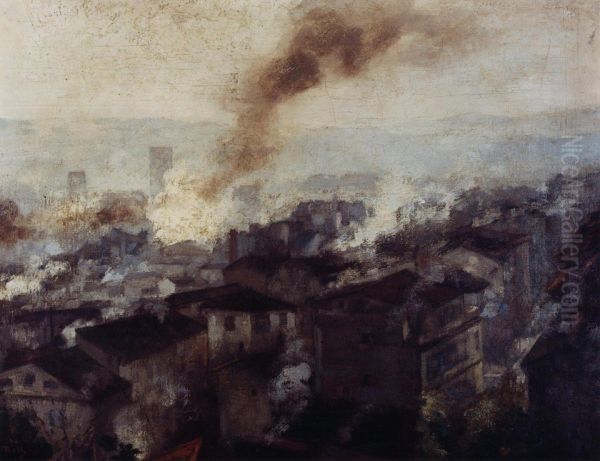 Une Grosse Ville des Fummes - view 1