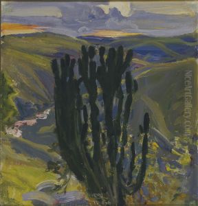 Euforbia-puu by Akseli Valdemar Gallen-Kallela
