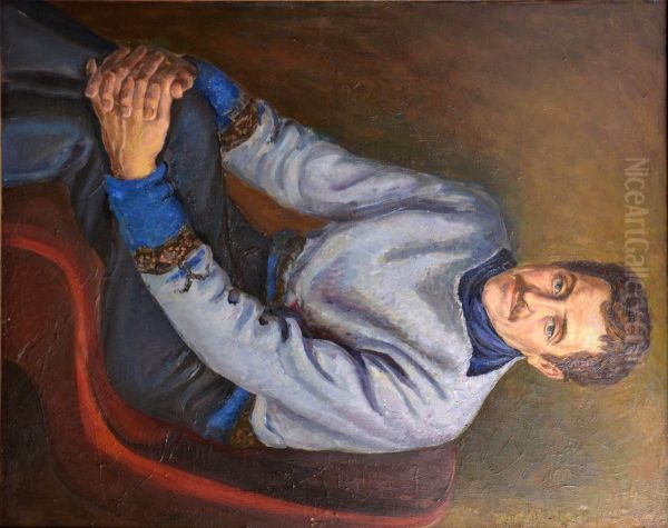 Foma Voronetsky's portrait, actor of Theatre of a name Janka Kupala. - view 1