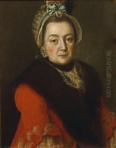 <<Portret Anny Ivanovny Kolycevoj>> by Aleksey Antropov