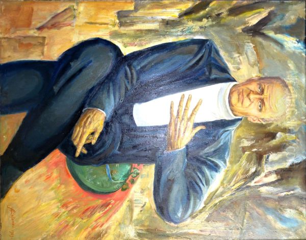 Alexey Kuzmich Portrait of screenwriters, national actor Victor Turov - view 1