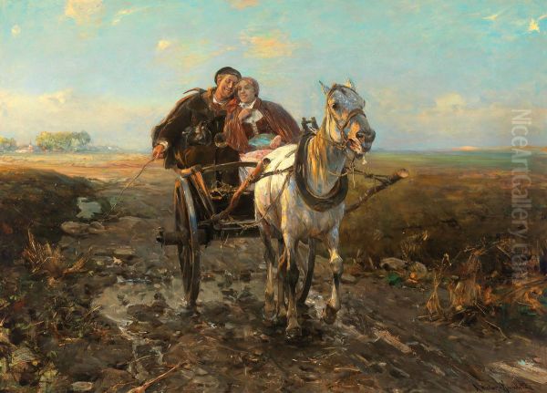 The Polish wedding ride - view 1