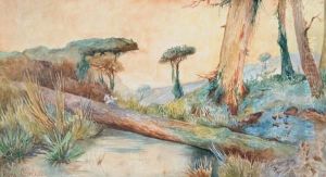 Scena Galante Sul Fiume by Onorato Carlandi