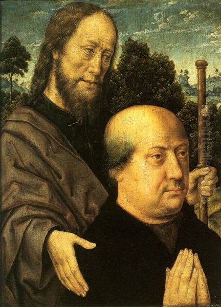 Donator with Saint James - view 1